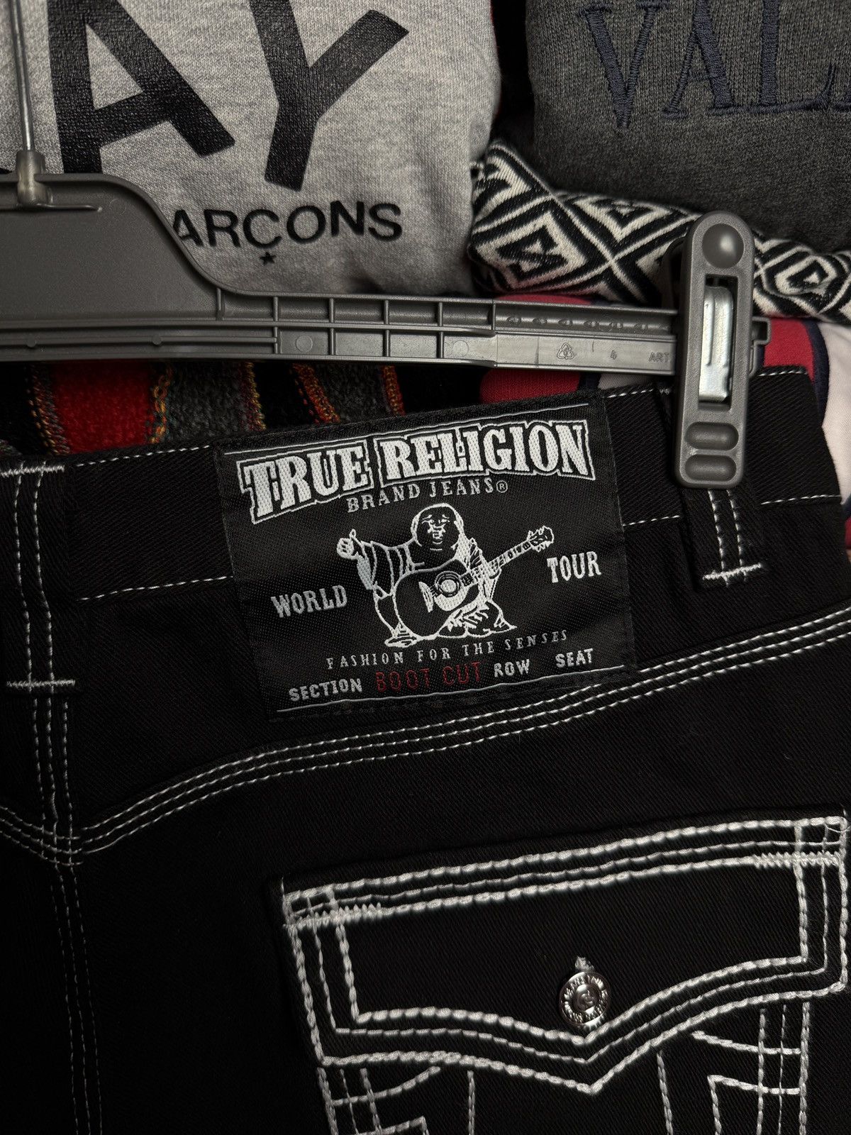 True Religion True Religion Black Crazy Sk8 Pants Size US 36 / EU 52 - 9 Thumbnail