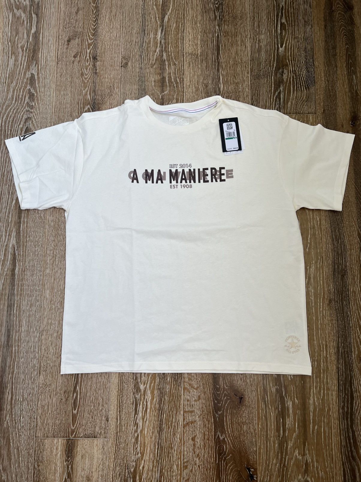 A Ma Maniere × Converse Converse x A Ma Maniére Tee Size US L / EU 52-54 / 3 - 1 Thumbnail