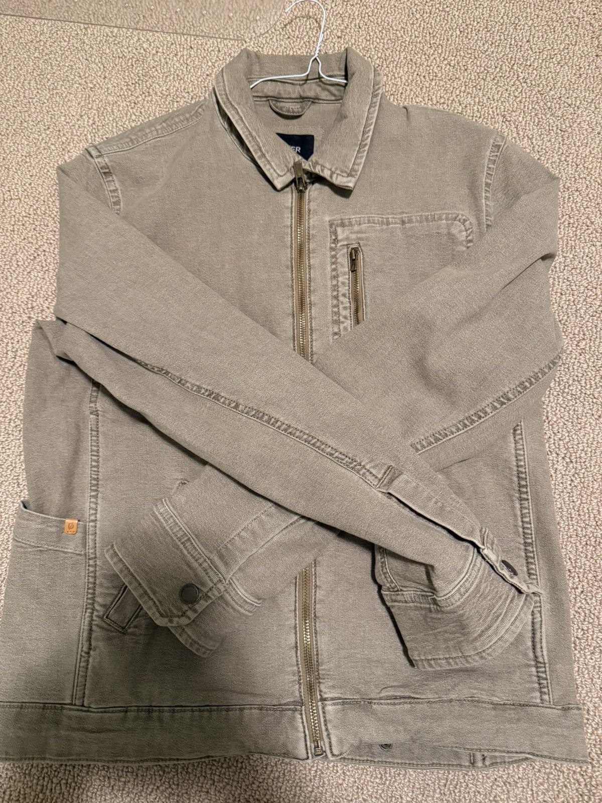 DUER Men’s small Stretch Canvas Utility Jacket - Tan Size US S / EU 44-46 / 1 - 15 Thumbnail