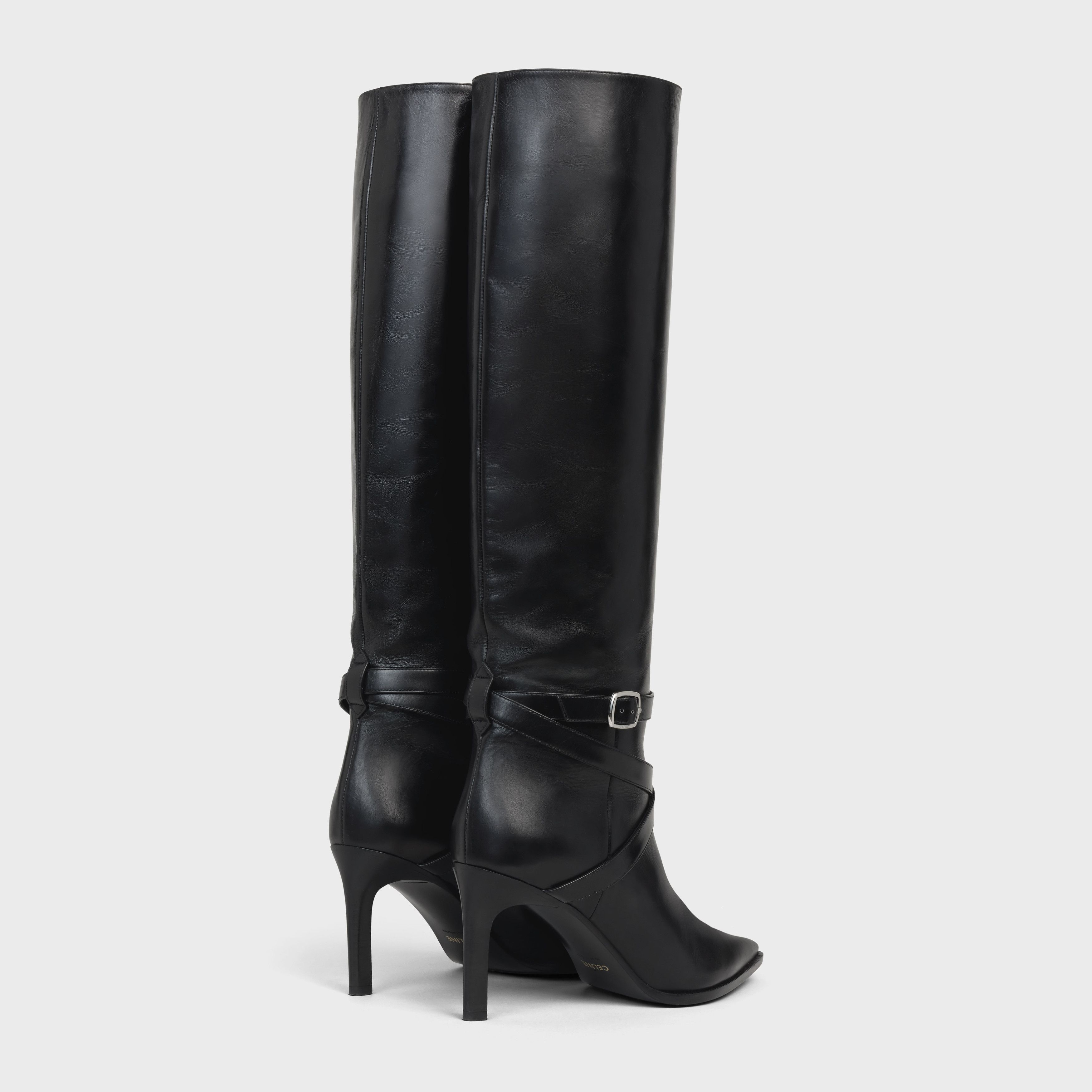 Celine o1bcso1str0925 351363314C Verneuil Hi Boots in Black Size US 6 / IT 36 - 3 Thumbnail