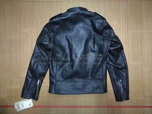 Schott Schott 603us knight stand-up collar, heavy cowhide Size US S / EU 44-46 / 1 - 4 Thumbnail