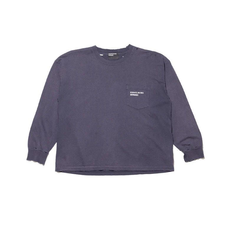 Enfants Riches Deprimes Distressed Long Sleeve T-Shirt ERD