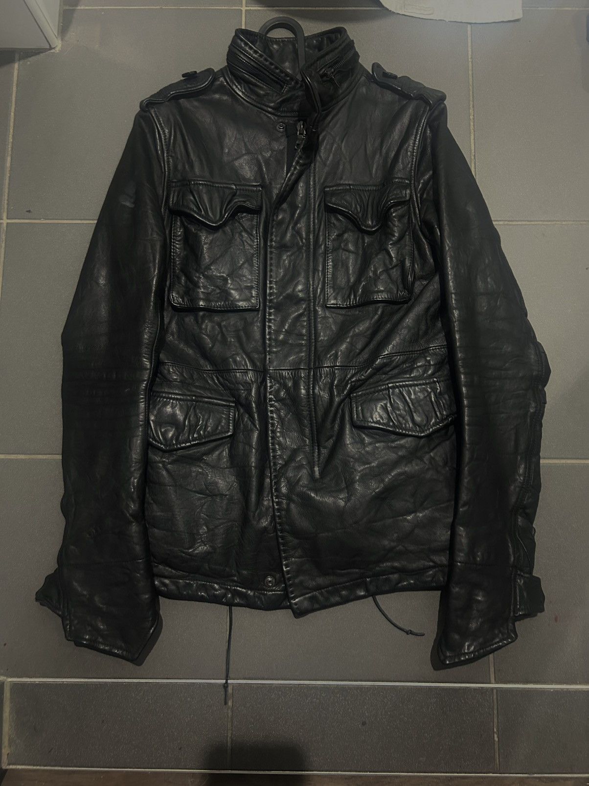 Japanese Brand ATTACK THE MIND 7 / OXHIDE / M65 JACKET Size US S / EU 44-46 / 1 - 3 Thumbnail
