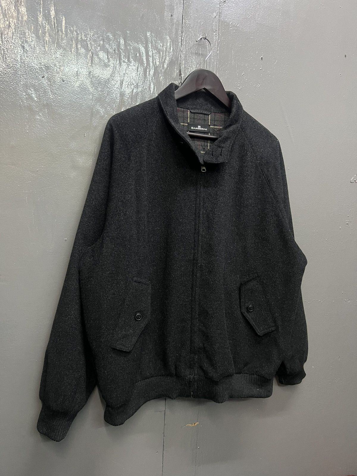 Vintage Vintage Barberini Wool Harrington Style Jacket Size US L / EU 52-54 / 3 - 4 Thumbnail