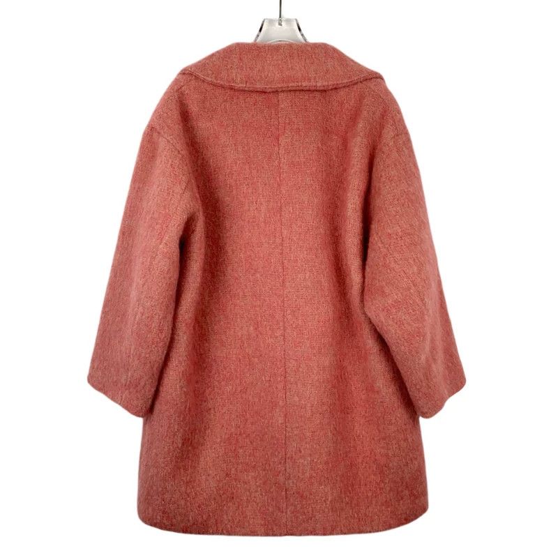Max Mara Max Mara Light red mohair midi coat Size M / US 6-8 / IT 42-44 - 2 Thumbnail