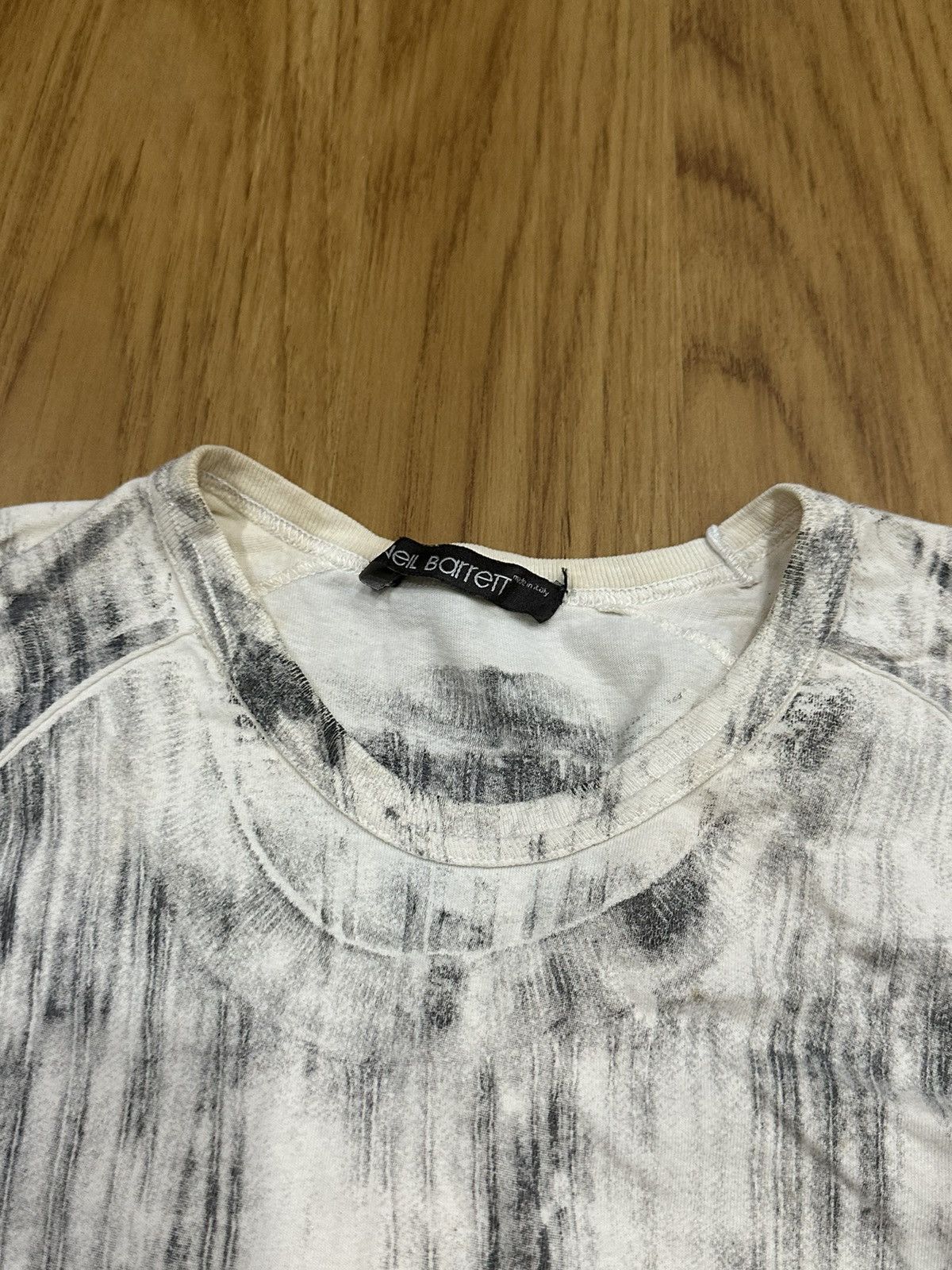 Neil Barrett Neil Barrett Over Dyed Full Printed Cotton Tee (SAMPLE) Size US M / EU 48-50 / 2 - 13 Thumbnail