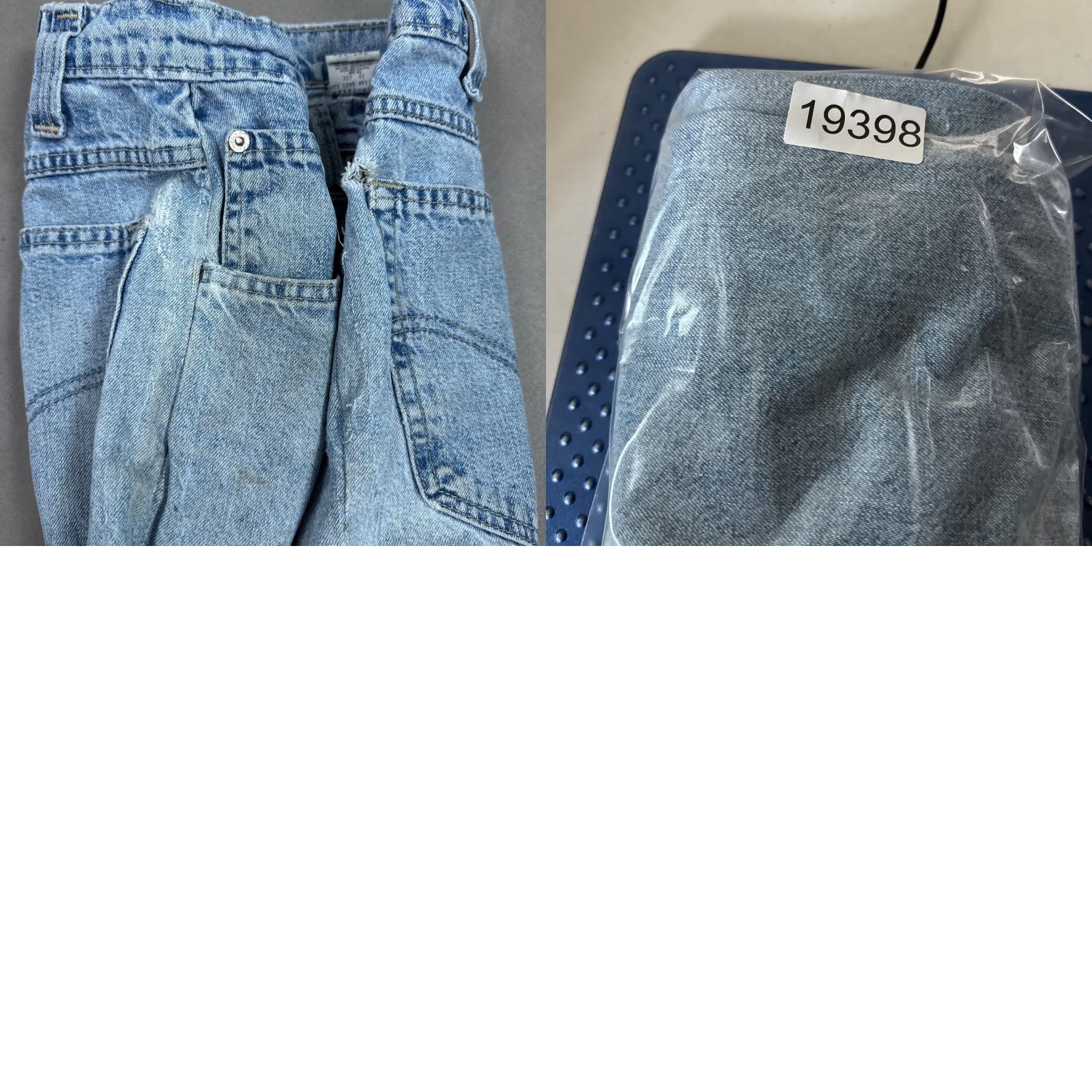 Levi's VINTAGE Levi's Jeans Mens 30x32 Blue L2 90s Made USA Legs Altered to Taper Pants Slim Fit 527 Series Mens Jeans 90s Theme Size US 30 / EU 46 - 11 Thumbnail