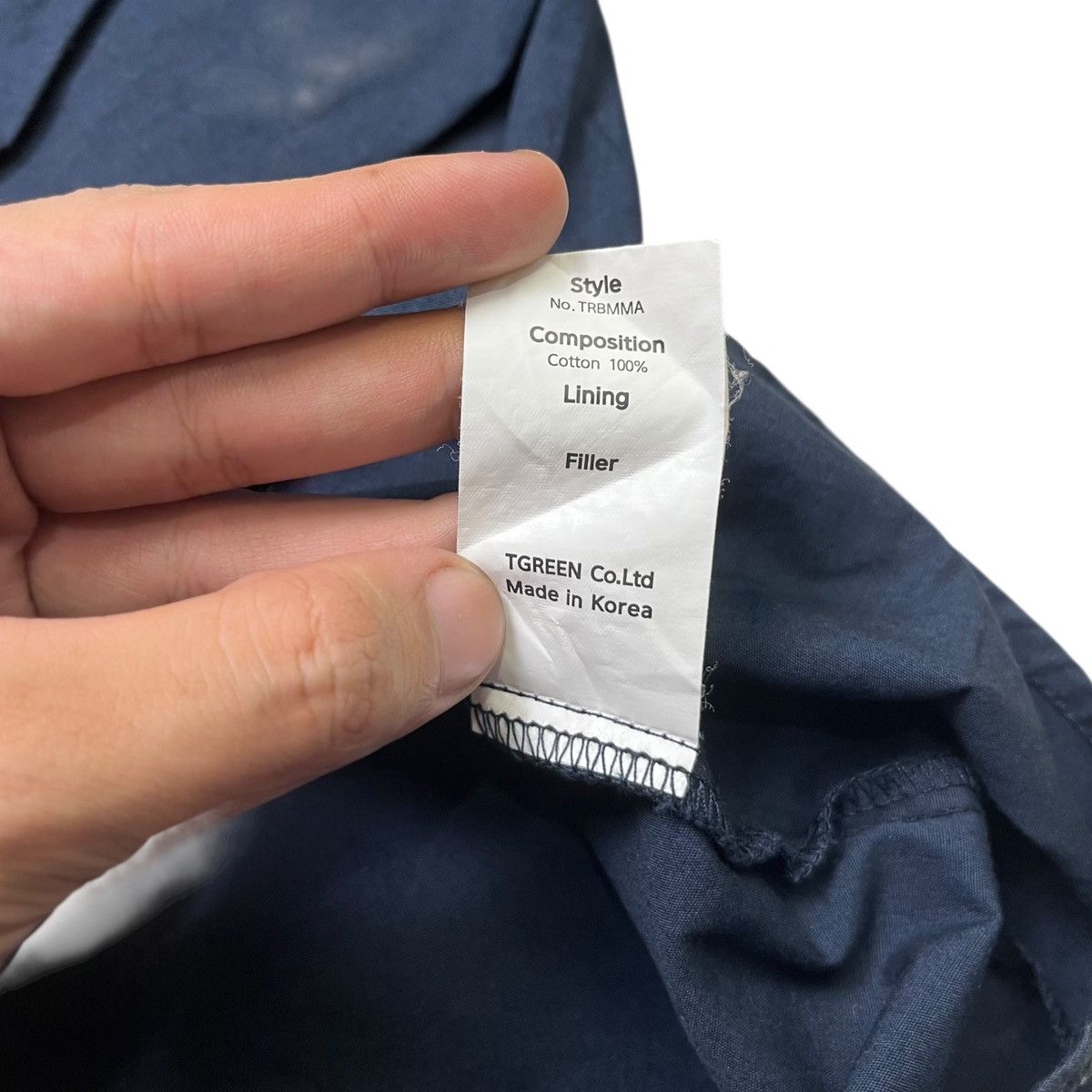 Kapital Rugged House Pullover Shirt | Navy Issey miyake vibes Size US XL / EU 56 / 4 - 7 Thumbnail