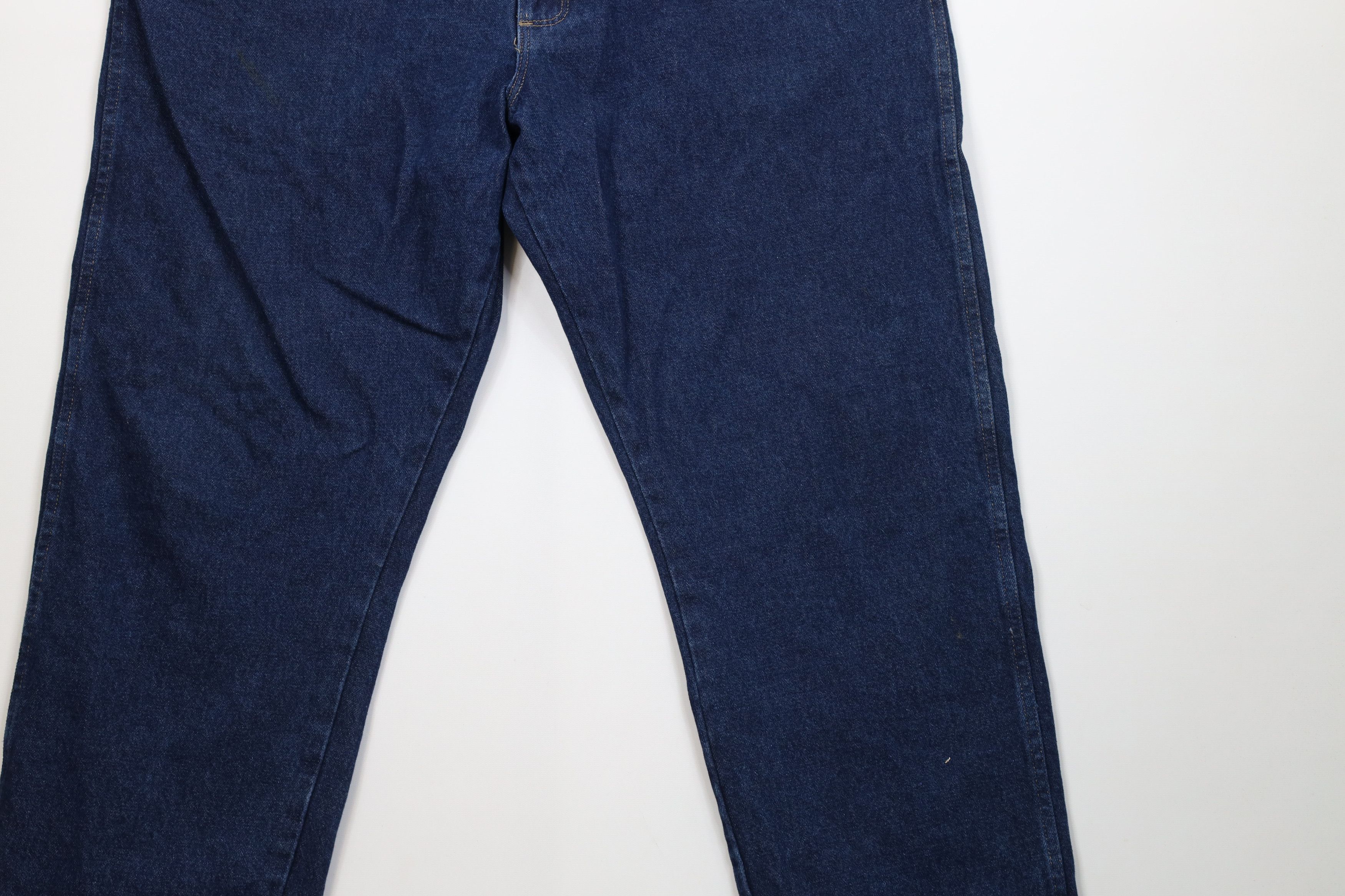 Cabelas Vintage Cabelas Flannel Lined Wide Leg Denim Jeans Blue Size US 42 / EU 58 - 5 Thumbnail