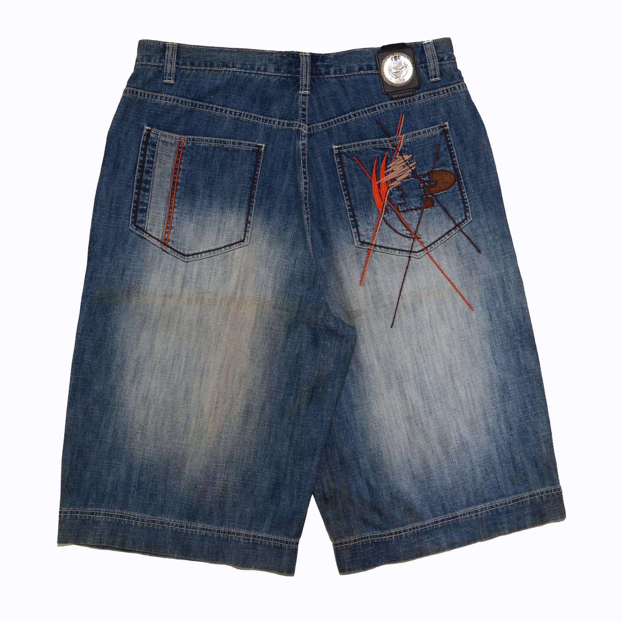Phat Farm [Folding Color Defects] PF Denim 90s Hiphop Streetwear Size US 30 / EU 46 - 2 Thumbnail