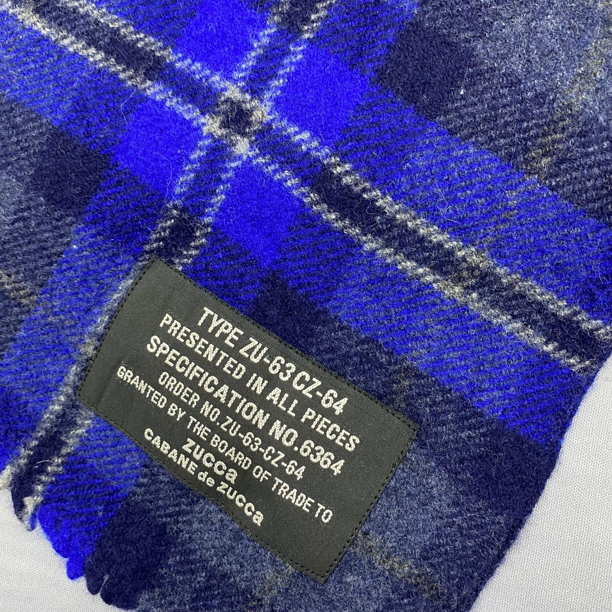 CABANE de ZUCCa Vintage Cabane de Zucca Scarf Muffler Wool Winter Scarves Size ONE SIZE - 4 Thumbnail