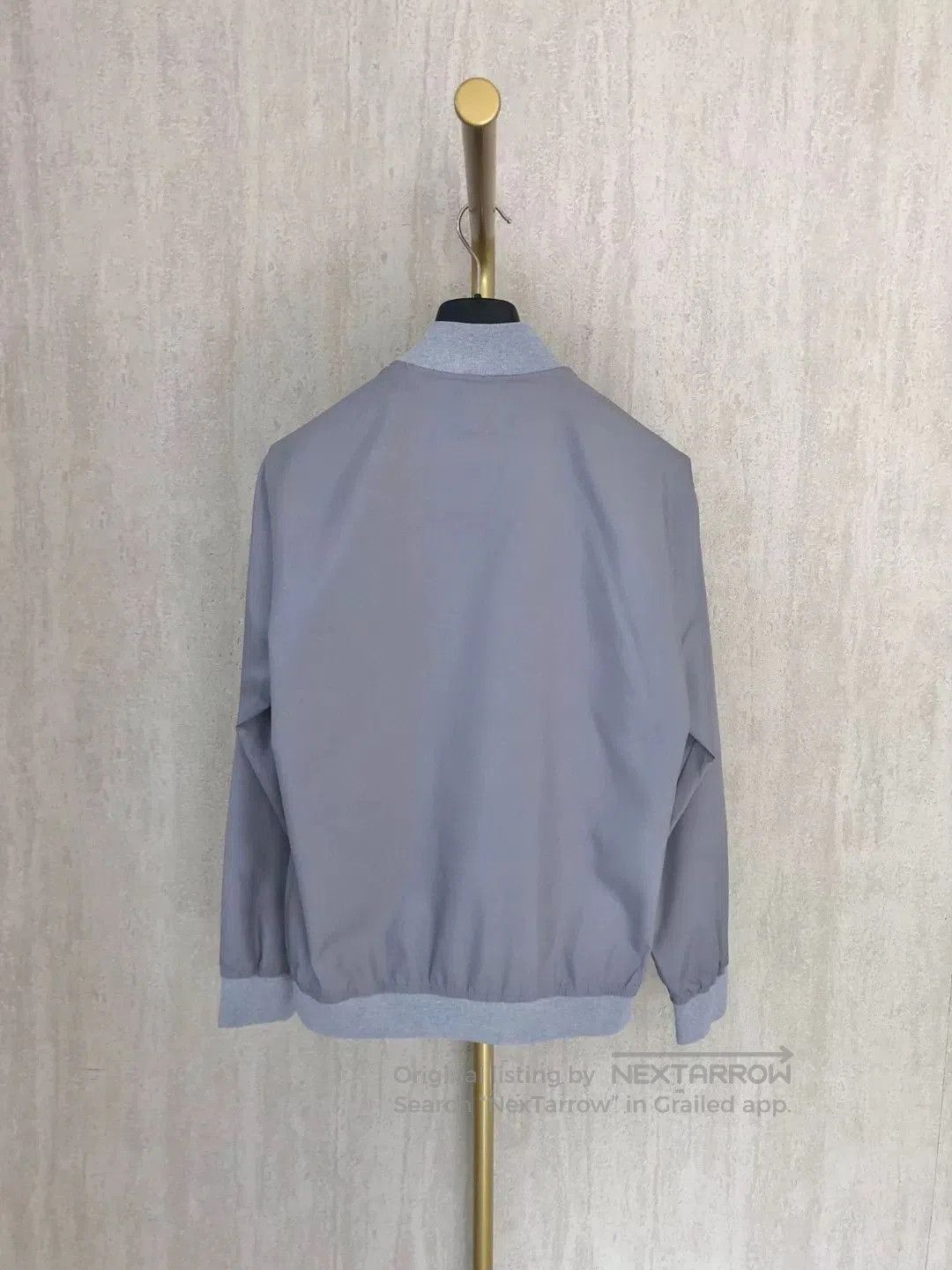Brunello Cucinelli Brunello Cucinelli Gray Bomber Jacket. Size US S / EU 44-46 / 1 - 2 Thumbnail