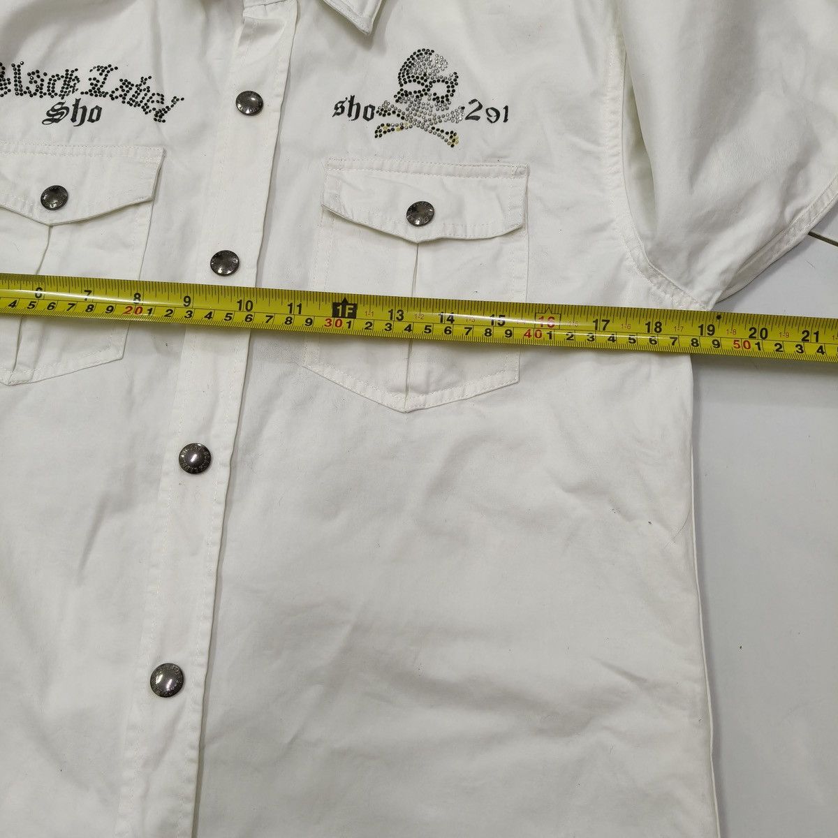 BERNINGS SHO Vintage Y2K BERNINGS-SHO Black Label Skull Shirt Button Up Size US L / EU 52-54 / 3 - 14 Thumbnail