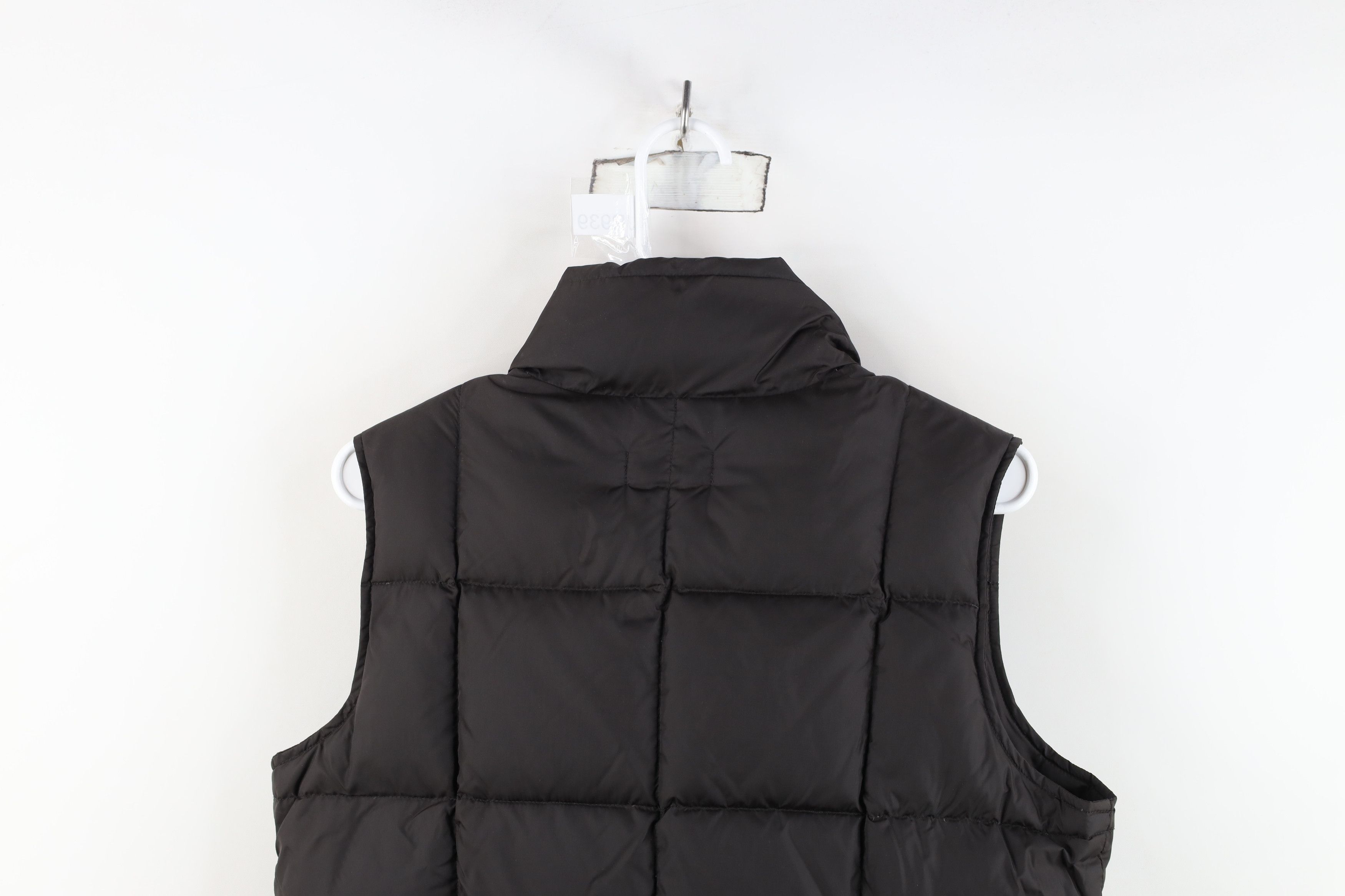 Lands' End Vintage Lands End Duck Down Puffer Vest Jacket Dark Brown Size S / US 4 / IT 40 - 13 Thumbnail