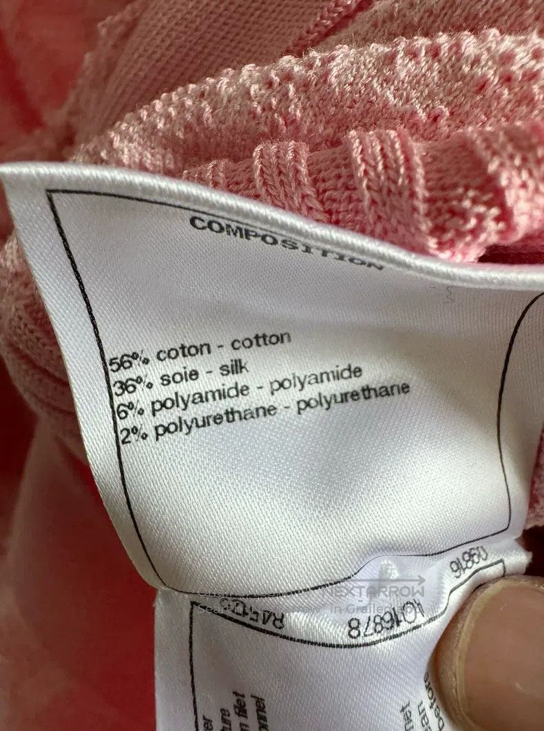Chanel Chanel 21C pink embossed camelia knitted dress Size XS / US 0-2 / IT 36-38 - 8 Thumbnail