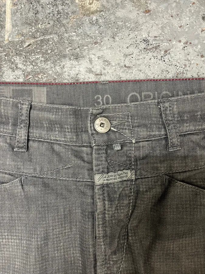Marithe + Francois Girbaud × Vintage 2000s Marithé + François Girbaud Grey Cozy Faded Pants Size US 31 - 7 Thumbnail