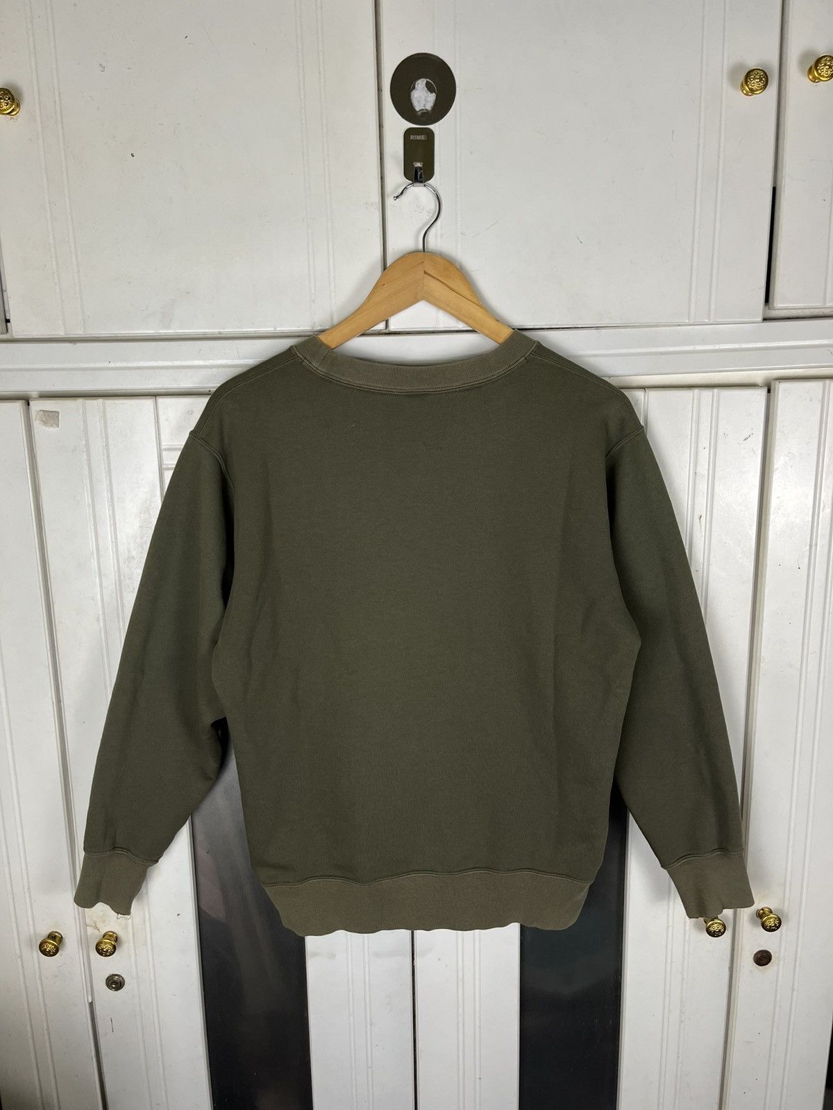 Vintage Nike Small Swoosh Olive Green
