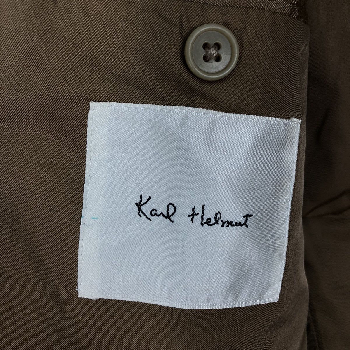 Japanese Brand 📌Vintage Wool Coats Jacket Karl Helmut Tartan Design Size US L / EU 52-54 / 3 - 18 Thumbnail