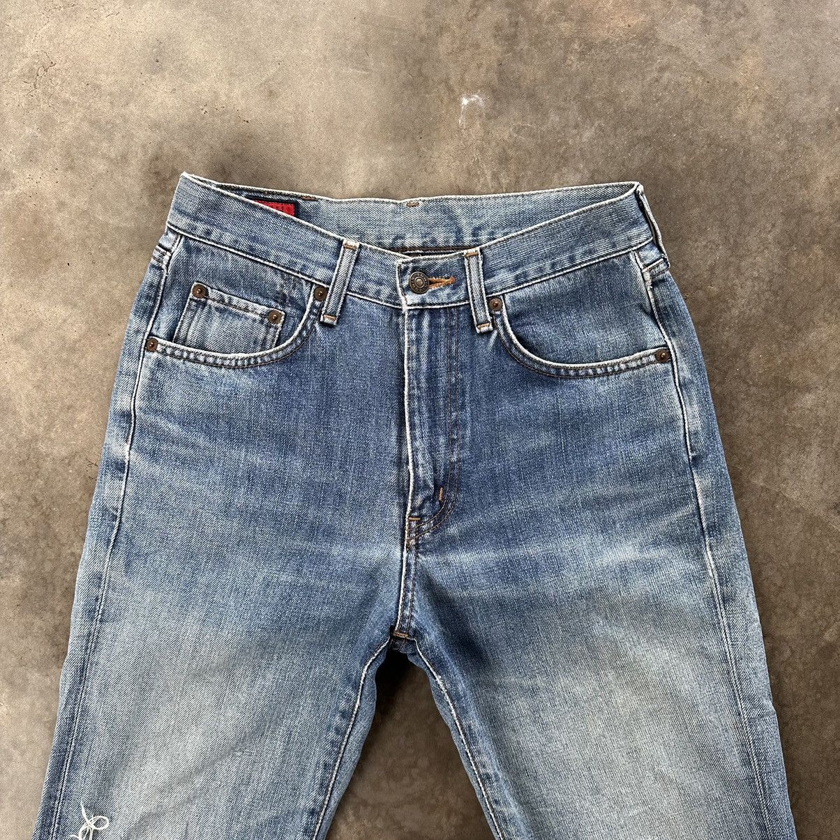 Edwin Vintage Edwin Faded Distressed Denim Jean Pant W28 Size US 28 / EU 44 - 3 Thumbnail