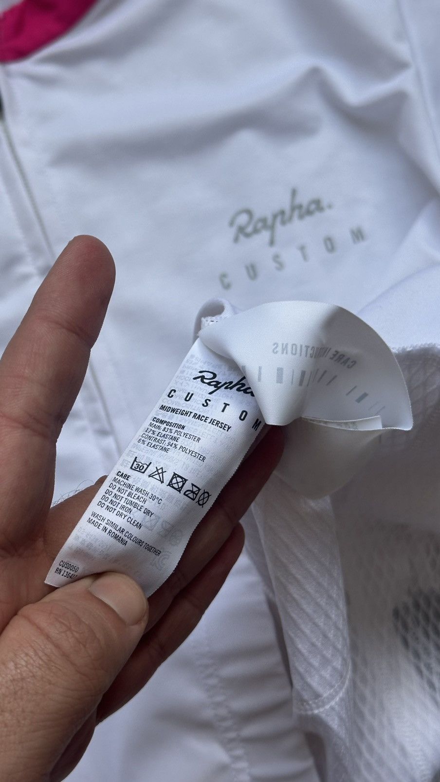 Rapha Rapha Custom Midweight Race Jersey Cycling Size US M / EU 48-50 / 2 - 10 Thumbnail