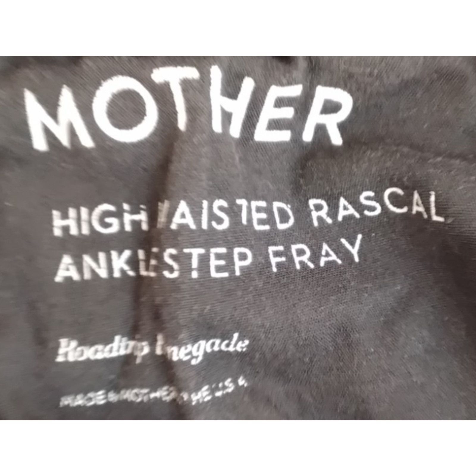 MOTHER Mother High Waisted Rascal Jean W's 27 Roadtrip Renegade Size 27" / US 4 / IT 40 - 7 Thumbnail