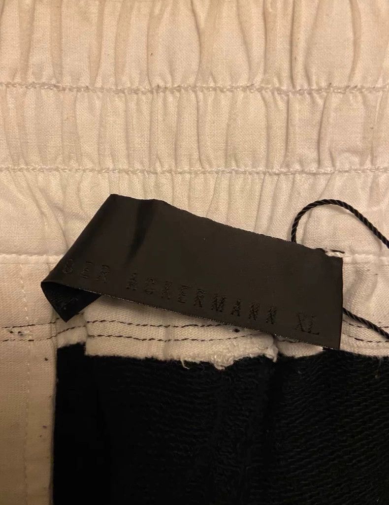 Haider Ackermann Haider Ackermann sizeXL Black and white patchwork baggy jea Size US 32 / EU 48 - 4 Thumbnail