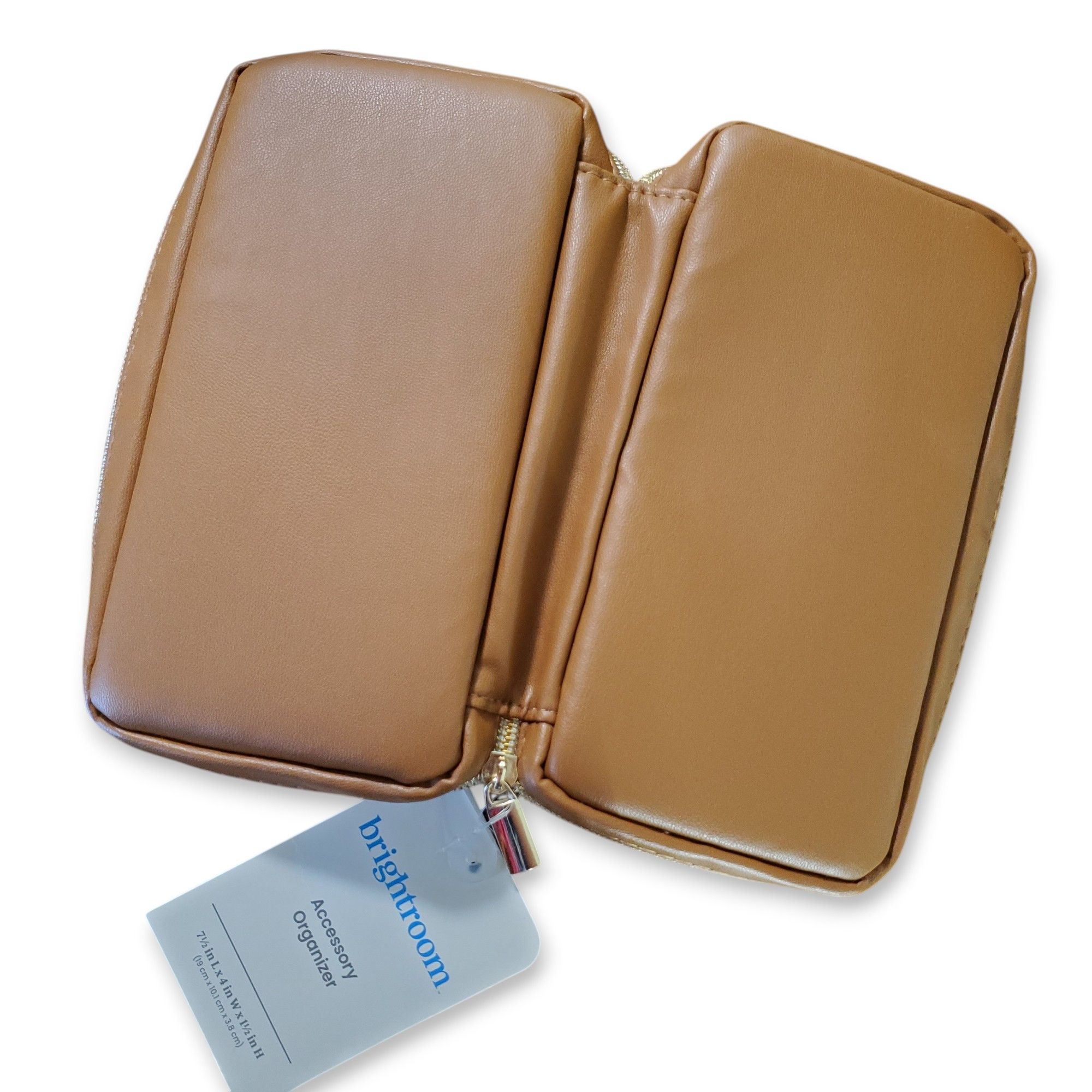 Other Brightroom 8x4" NEW Jewelry Travel Case Zip Around Organizer Size ONE SIZE - 4 Thumbnail