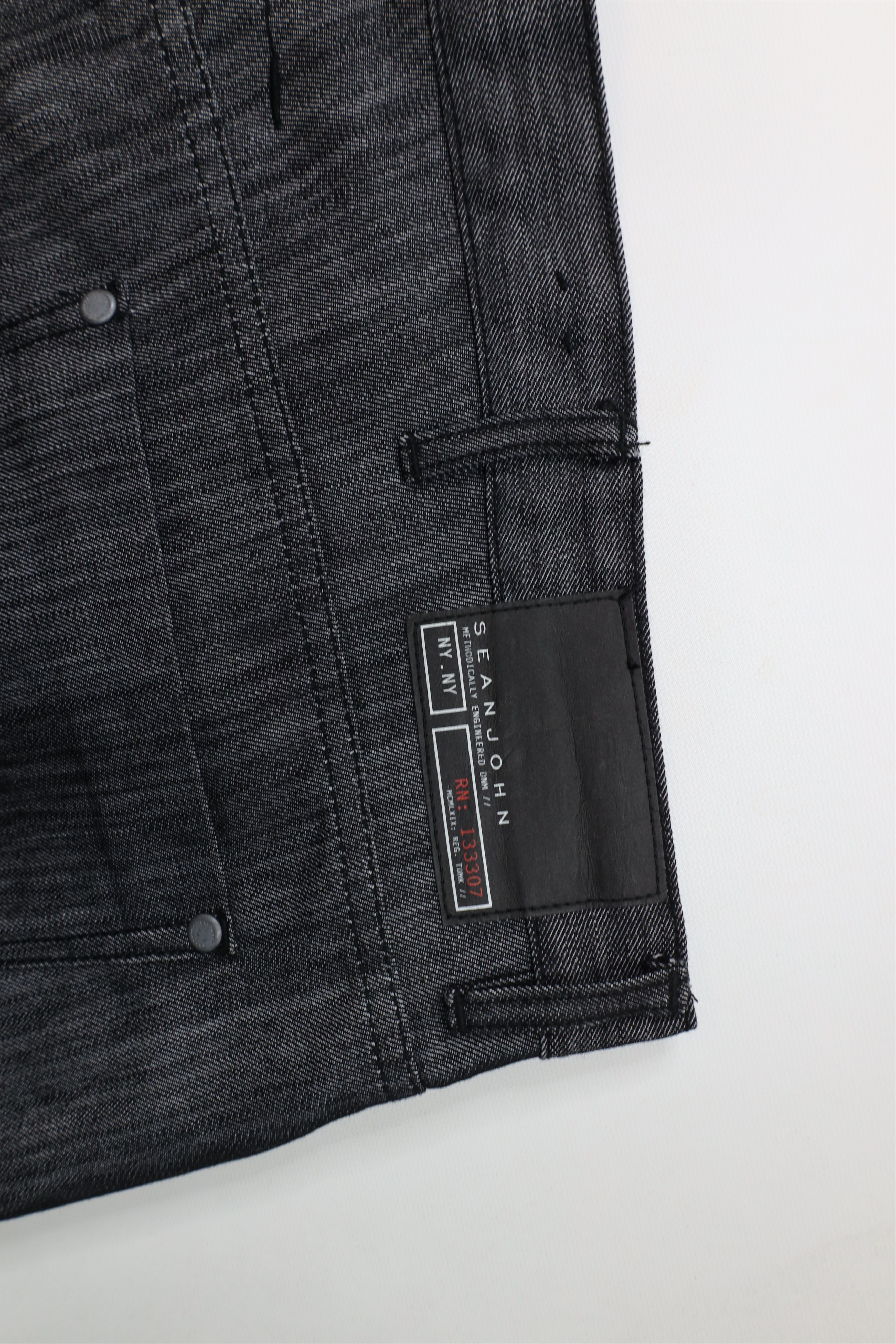Sean John × Vintage Vintage 90s Y2K Sean John Oversized Denim Jean Shorts Jorts Size US 44 / EU 60 - 11 Thumbnail