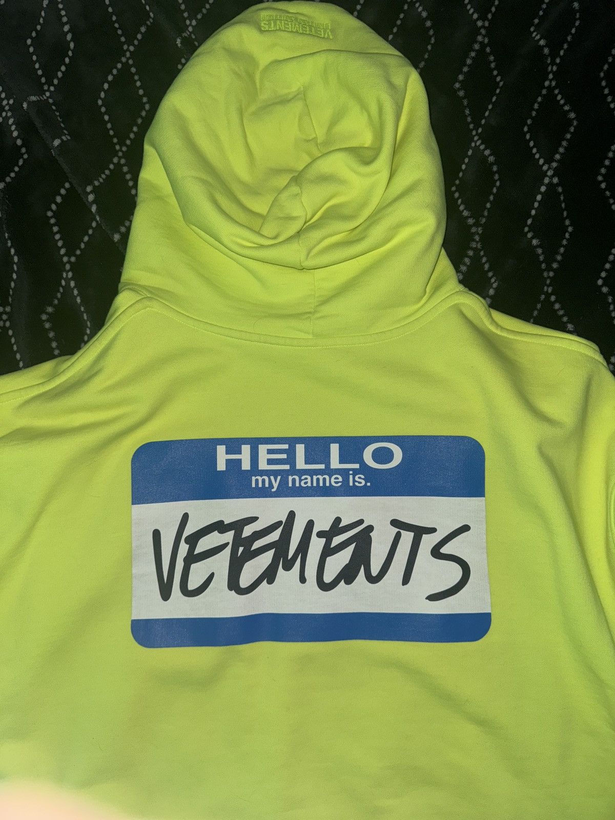 Vetements VETEMENTS MY NAME IS HOODIE Size US S / EU 44-46 / 1 - 1 Thumbnail