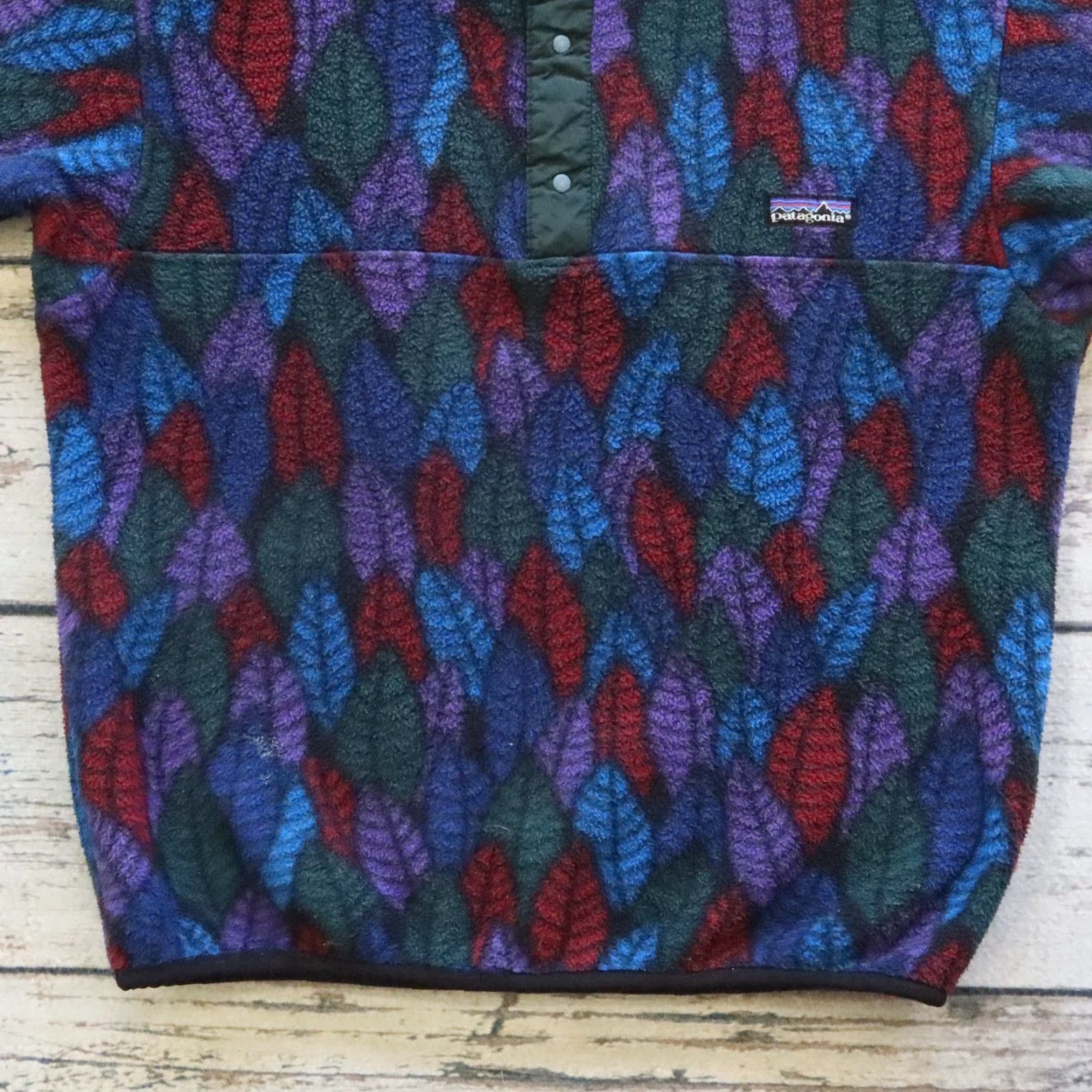 Patagonia VINTAGE Patagonia Synchilla Fleece Pullover Jacket Men XS Blue USA 90s Style Size US S / EU 44-46 / 1 - 3 Thumbnail