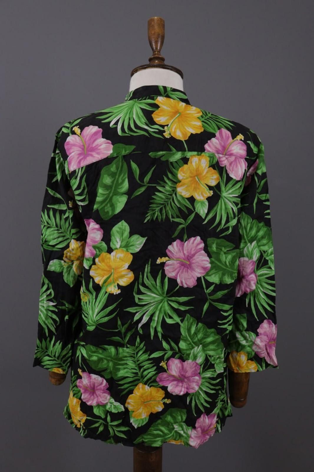 Lauren Ralph Lauren Lauren Ralph Lauren Black Linen Floral Tunic Shirt Size M Size M / US 6-8 / IT 42-44 - 9 Thumbnail