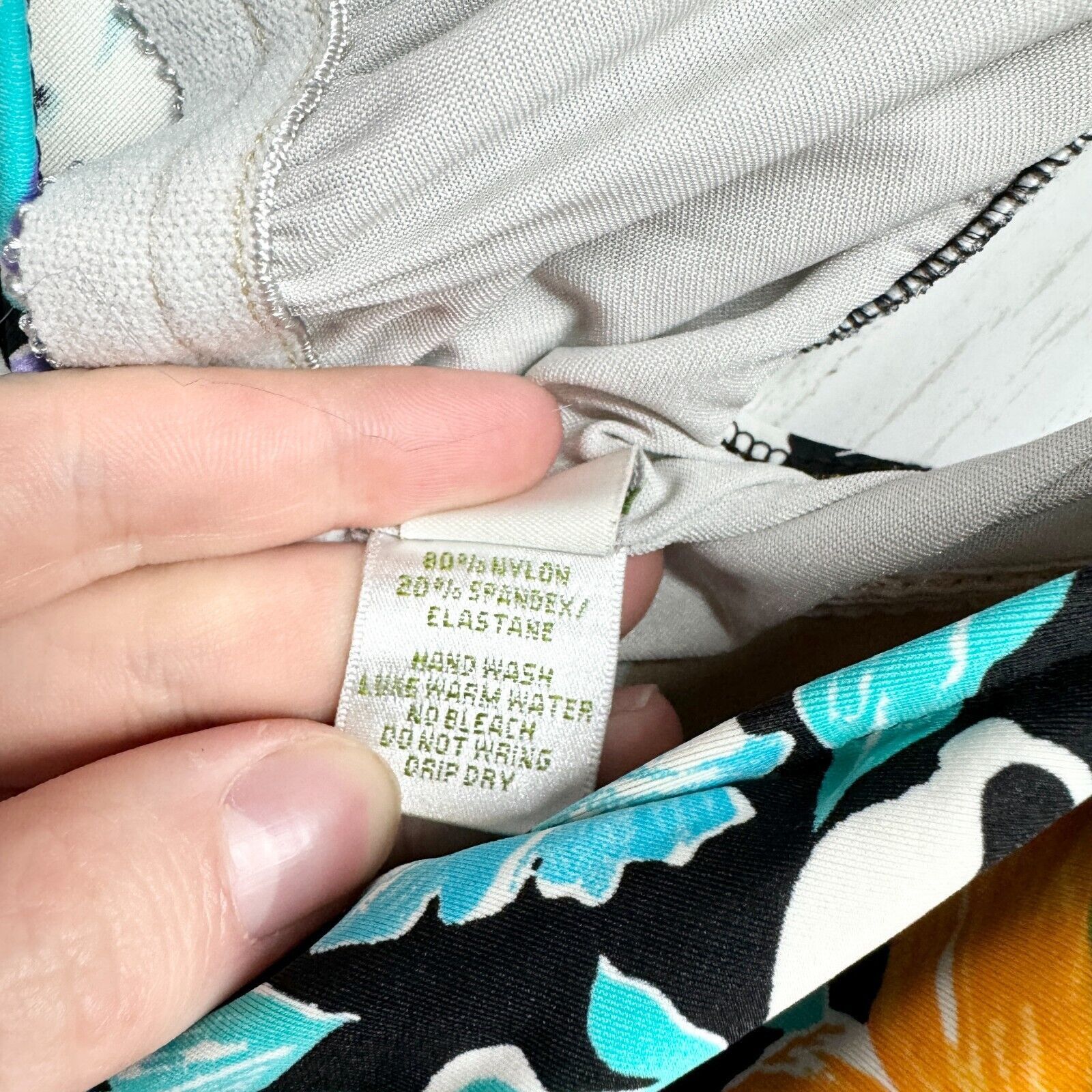 Orvis Orvis Swim Top Sz 12 Floral Sleeveless Beach Summer Tankini Size XL / US 12-14 / IT 48-50 - 3 Thumbnail
