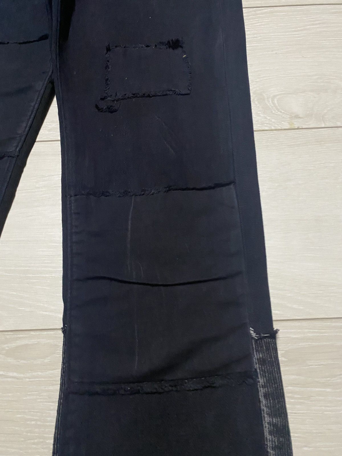 NANO universe Vintage Nano Univers Black Denim Skinny Style Jeans Size US 32 / EU 48 - 8 Thumbnail