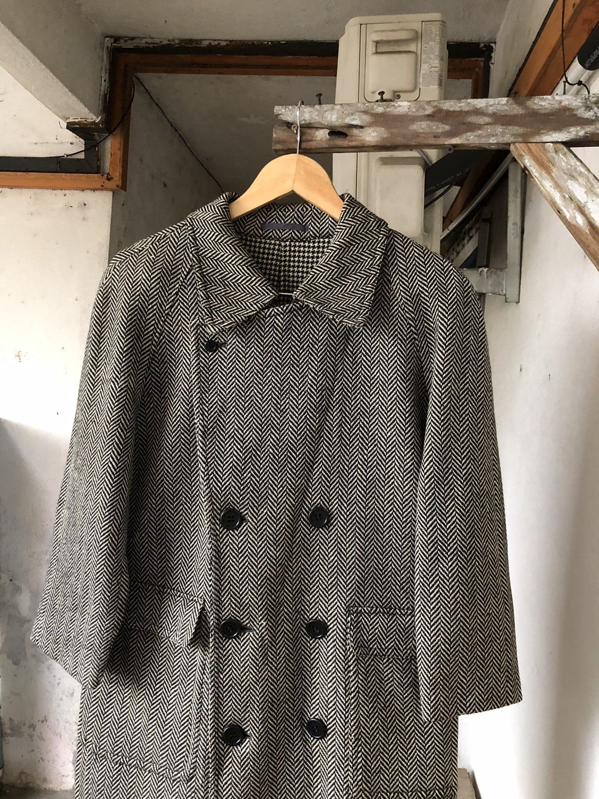 Lanvin Vintage Lanvin Paris Wool Twilled Double Breasted Jacket Size M / US 6-8 / IT 42-44 - 3 Thumbnail