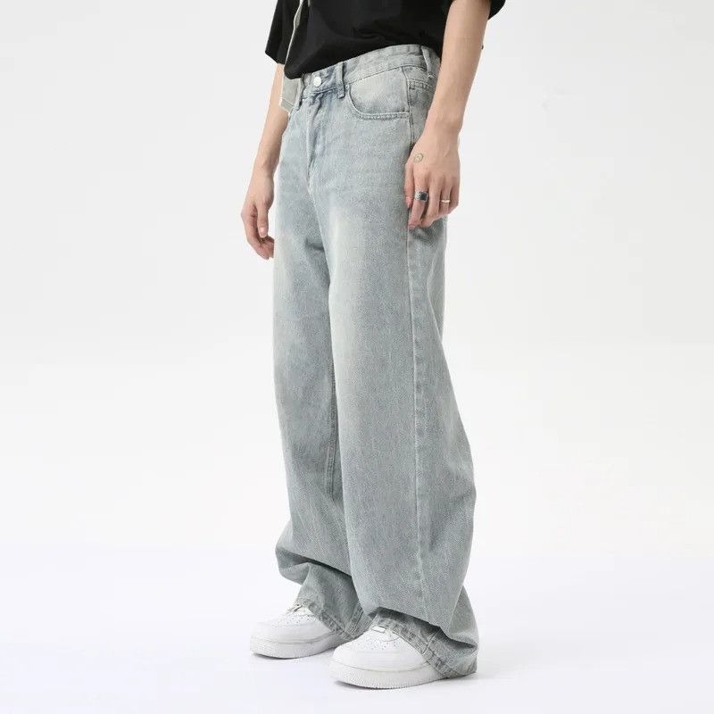 Jean × Vintage Light Straight Male Denim Size US 32 / EU 48 - 2 Thumbnail
