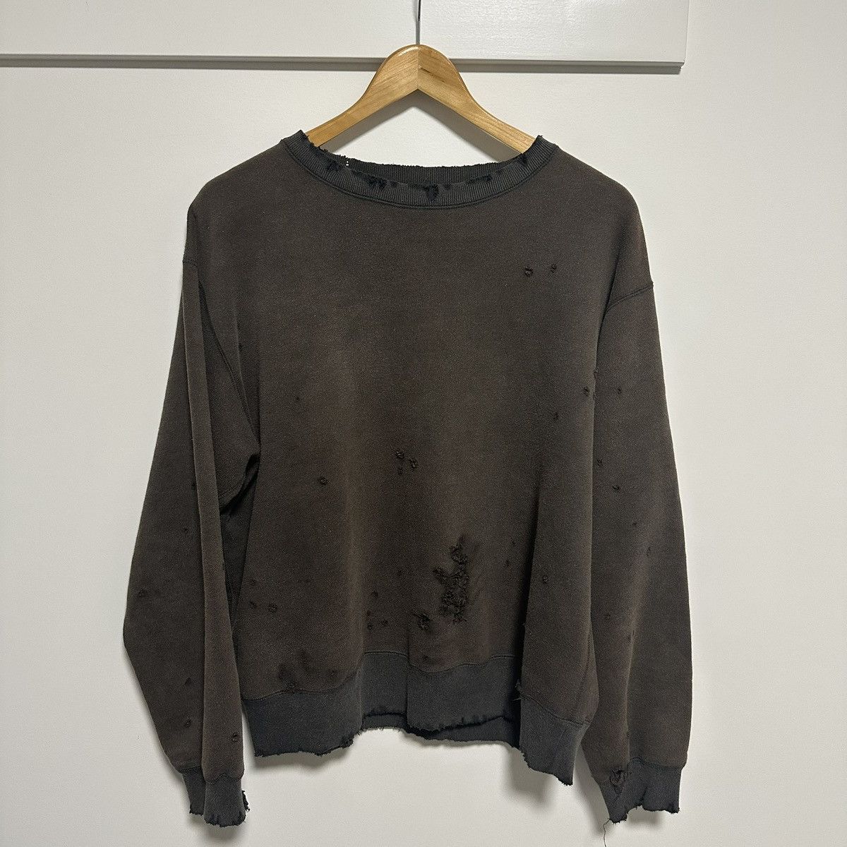 Other marka Distressed Sweatshirt Size US M / EU 48-50 / 2 - 1 Thumbnail