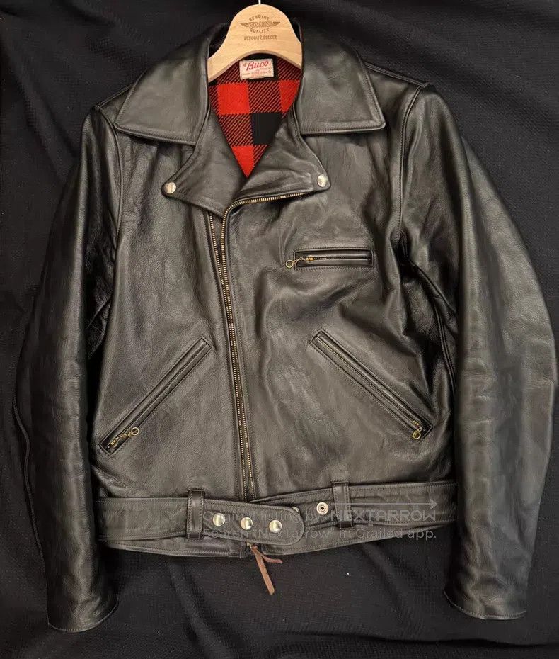 Buco Buco JH1 locomotive horseskin tea core jacket Size US L / EU 52-54 / 3 - 1 Thumbnail