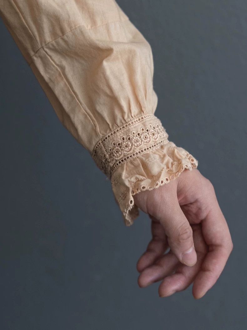 Comme des Garcons Comme Des Garcons Beige Lace Cardigan Size M / US 6-8 / IT 42-44 - 6 Thumbnail