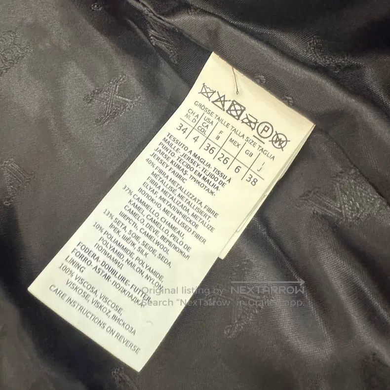 Max Mara Max Mara Silver Thread Teddy Fleece Coat Size S / US 4 / IT 40 - 5 Thumbnail