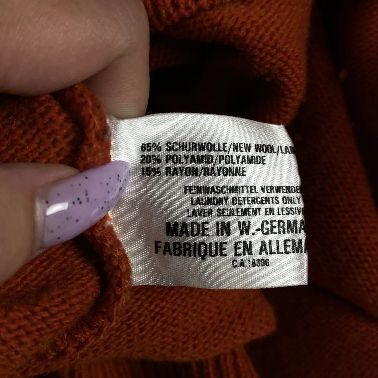 Carlo Colucci Mens Sweater Pullover Carlo Colucci Vintage Size 56 Size US XL / EU 56 / 4 - 6 Thumbnail