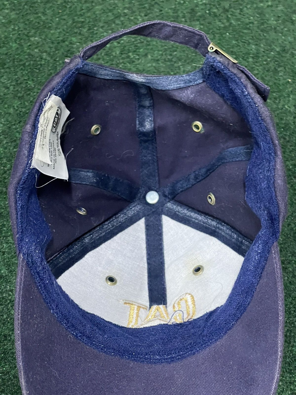 Caterpillar × Vintage Vintage 90s Caterpillar VIP Strapback Hat Size ONE SIZE - 4 Thumbnail