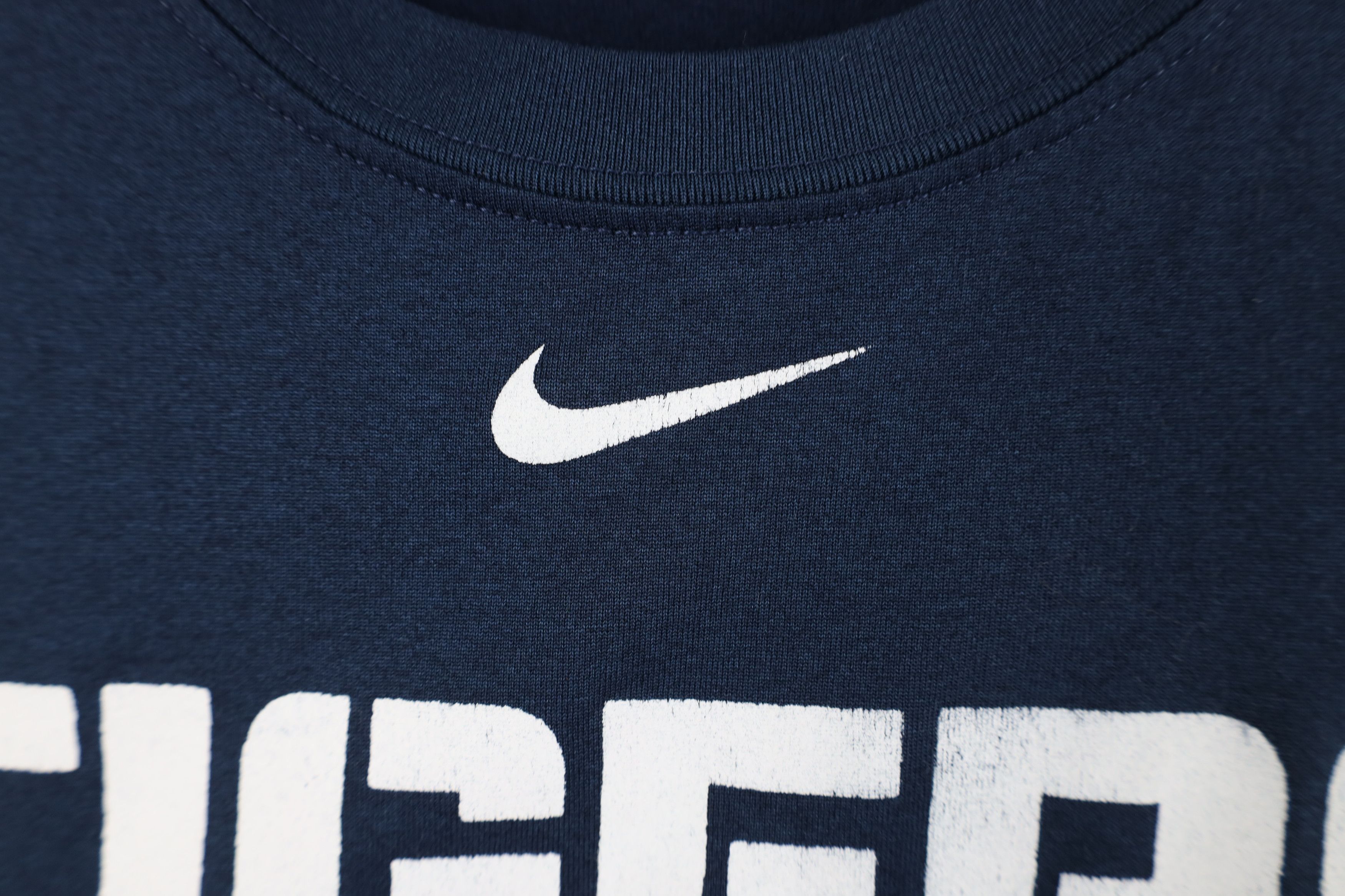 Nike Nike Center Swoosh Detroit Tigers Baseball T-Shirt Blue Size US L / EU 52-54 / 3 - 8 Thumbnail