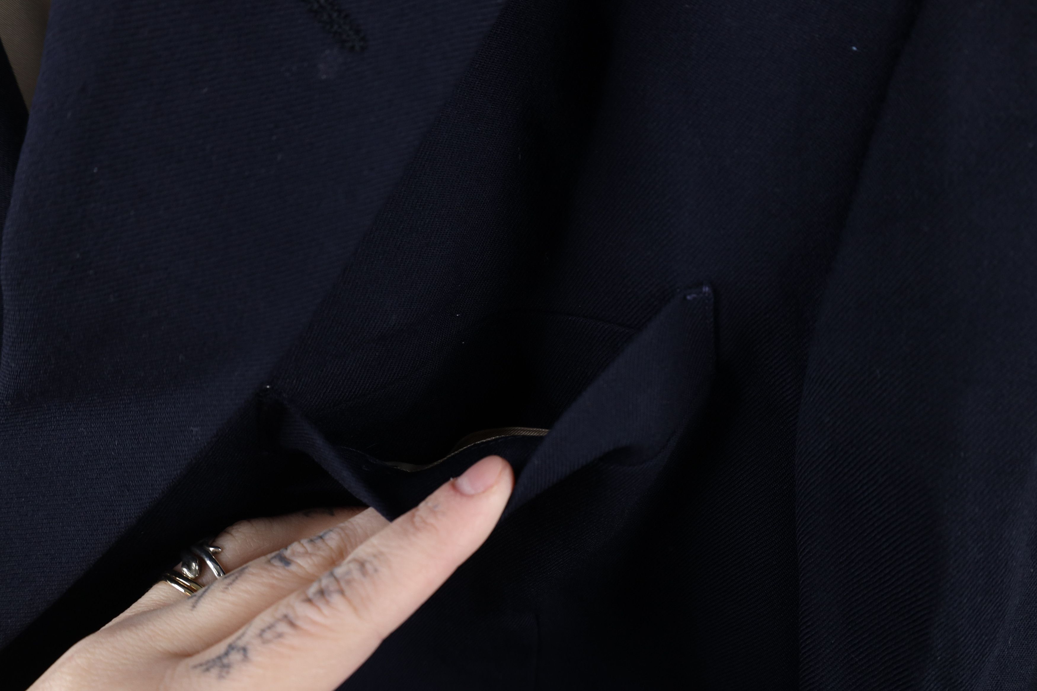Calvin Klein × Vintage Vintage 80s Calvin Klein Wool 2 Button Suit Coat Jacket USA Size US L / EU 52-54 / 3 - 6 Thumbnail