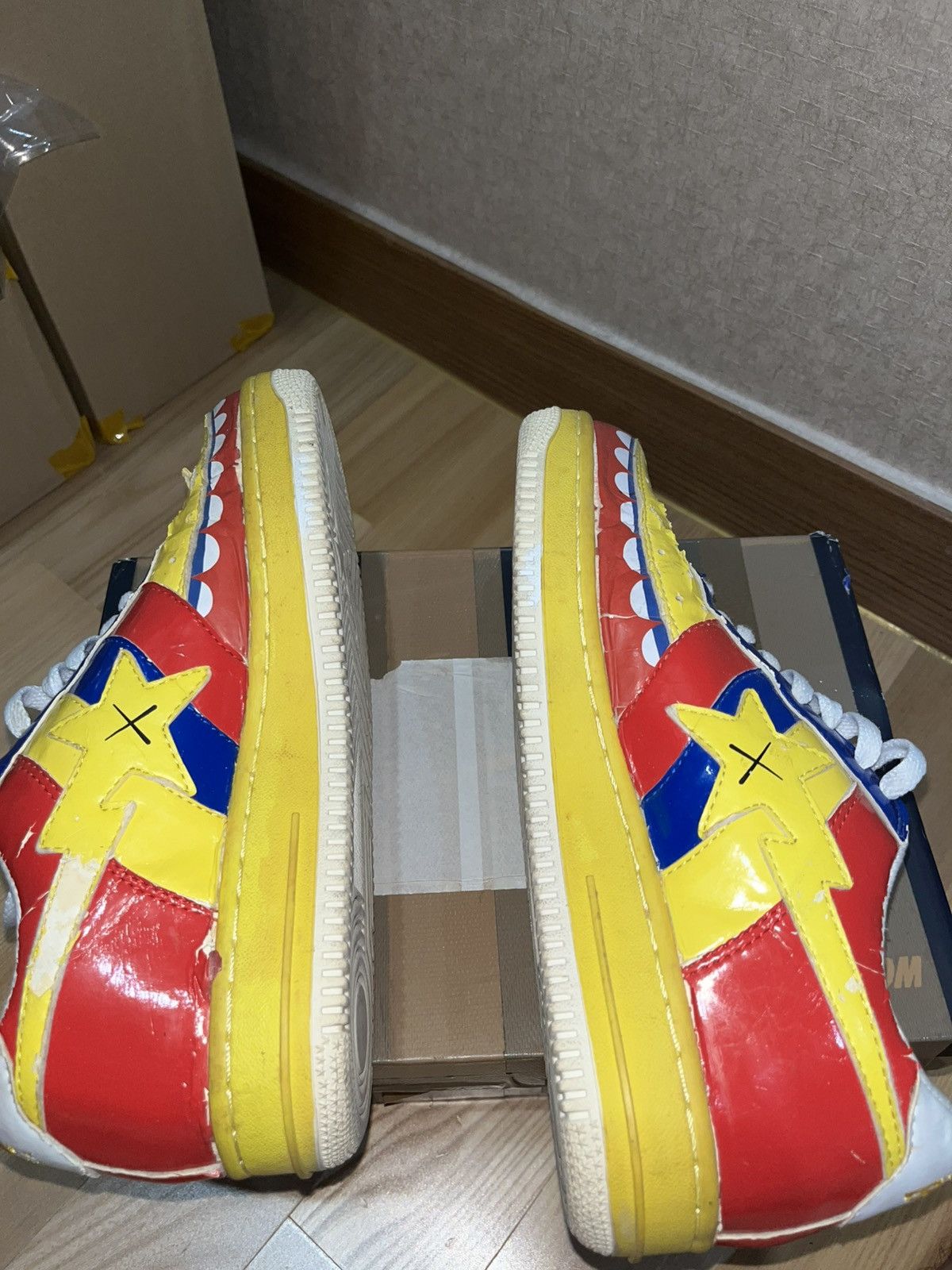 Bape × Kaws bape x kaws sta Size US 8 / EU 41 - 6 Thumbnail