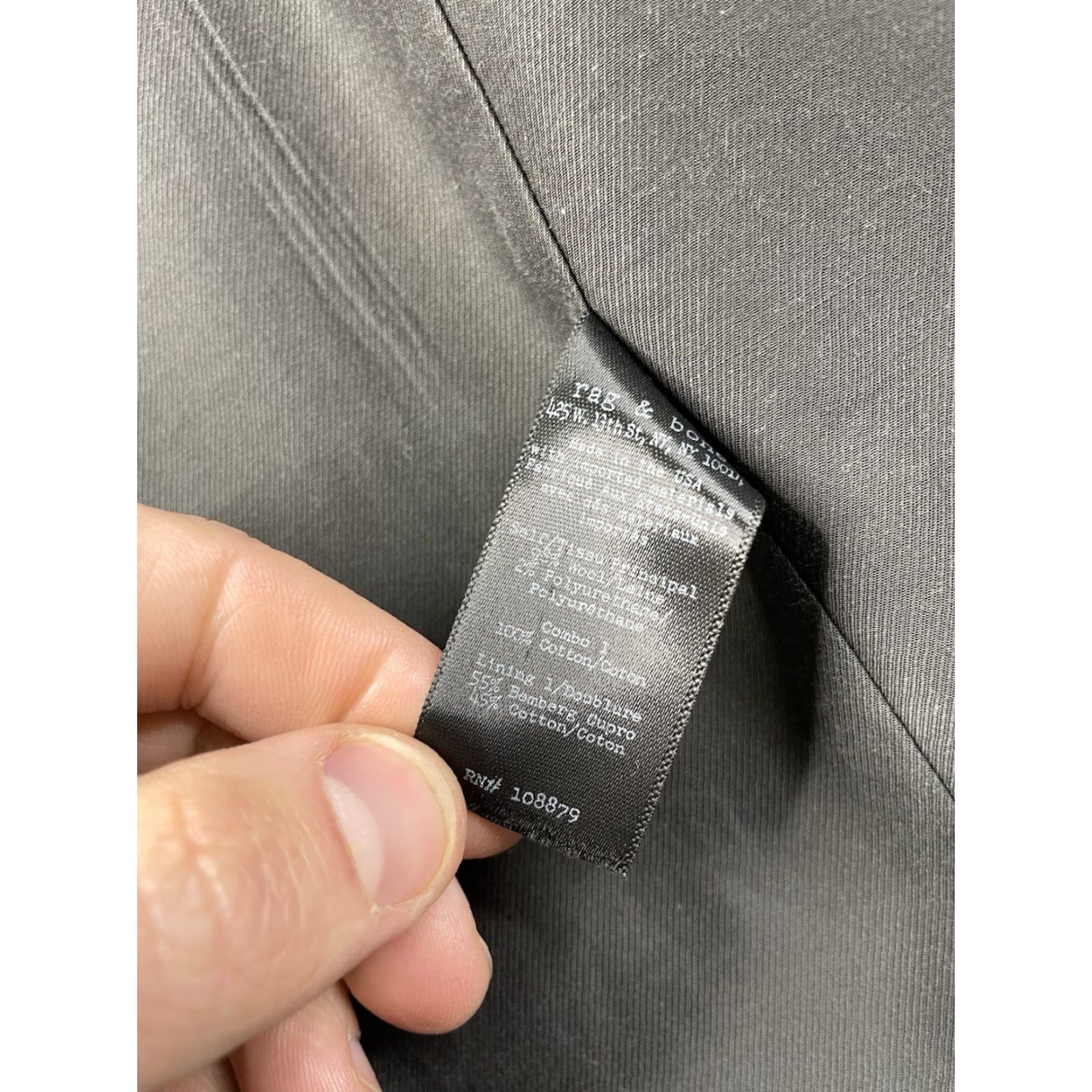 Rag & Bone Rag & Bone Francois Vest Gray Women’s XS Vest XS Womens Gray Rag & Bone Francois Vintage? Size XS / US 0-2 / IT 36-38 - 3 Thumbnail
