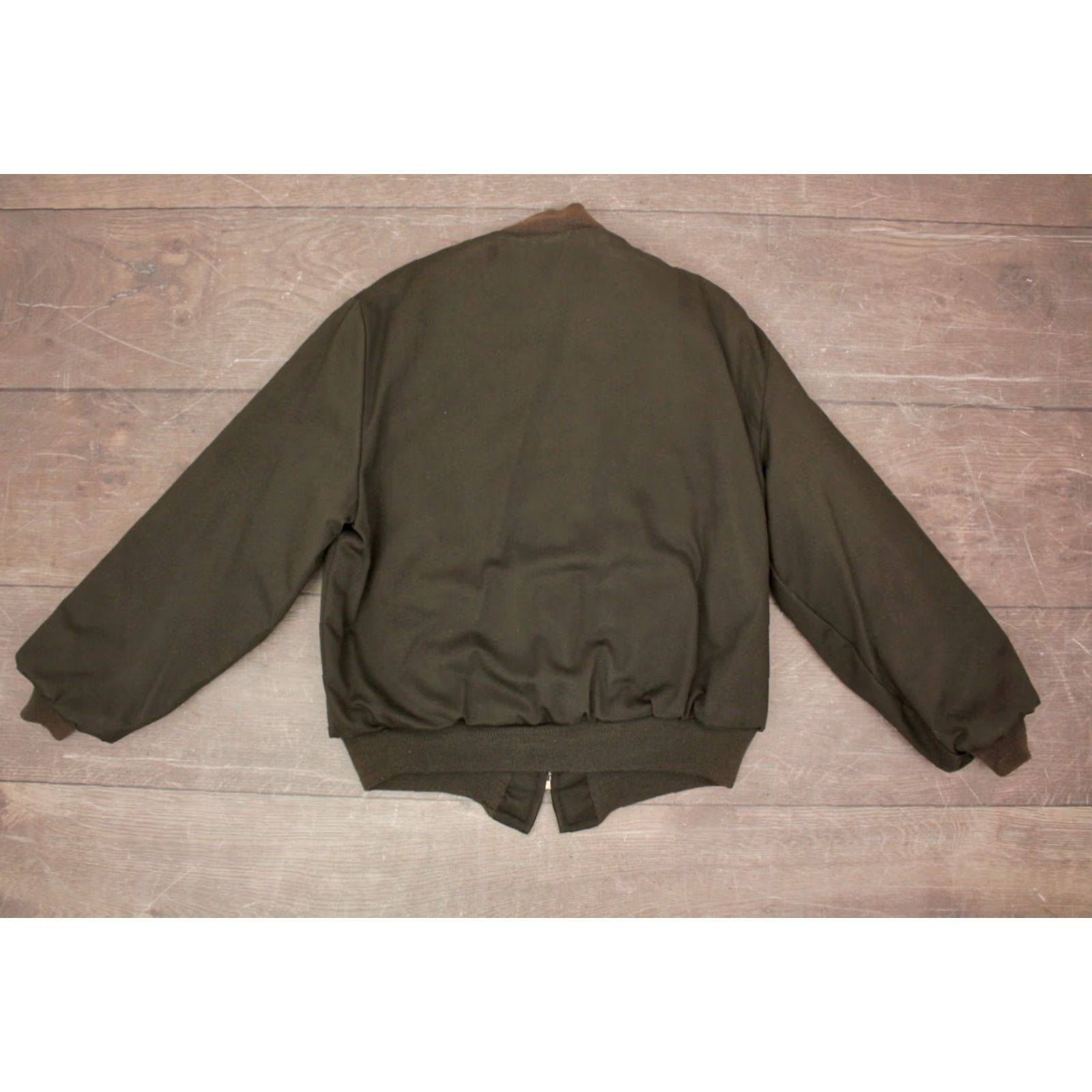 Vintage VINTAGE Men's VTG 60s NOS Dark Green Work Jacket Sz M-L 1960s Deadstock Size US XXS / EU 40 - 2 Thumbnail