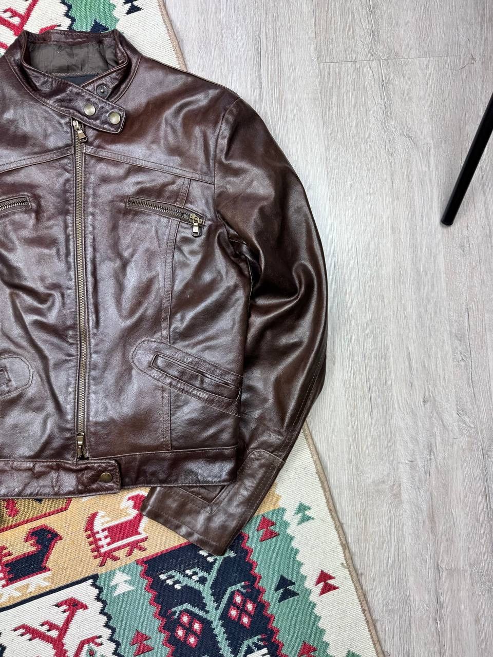 Vintage Vintage Avantgarde IfSixWasNine Style Rare Leather Jacket Size S / US 4 / IT 40 - 3 Thumbnail