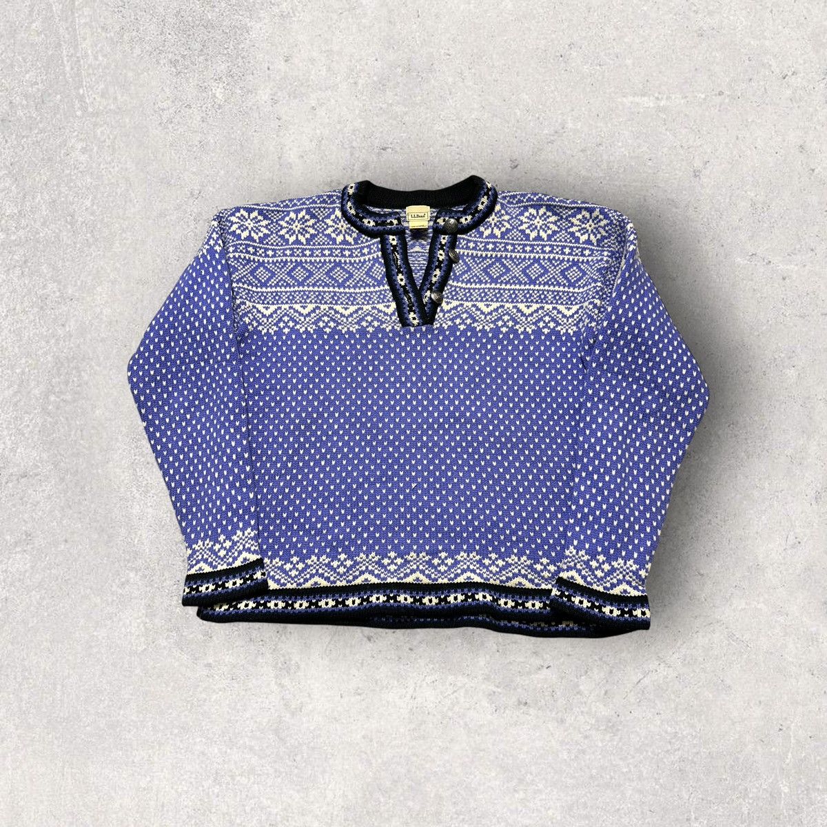 L.L. Bean × Vintage Vintage LL Bean wool sweater Size M / US 6-8 / IT 42-44 - 1 Thumbnail