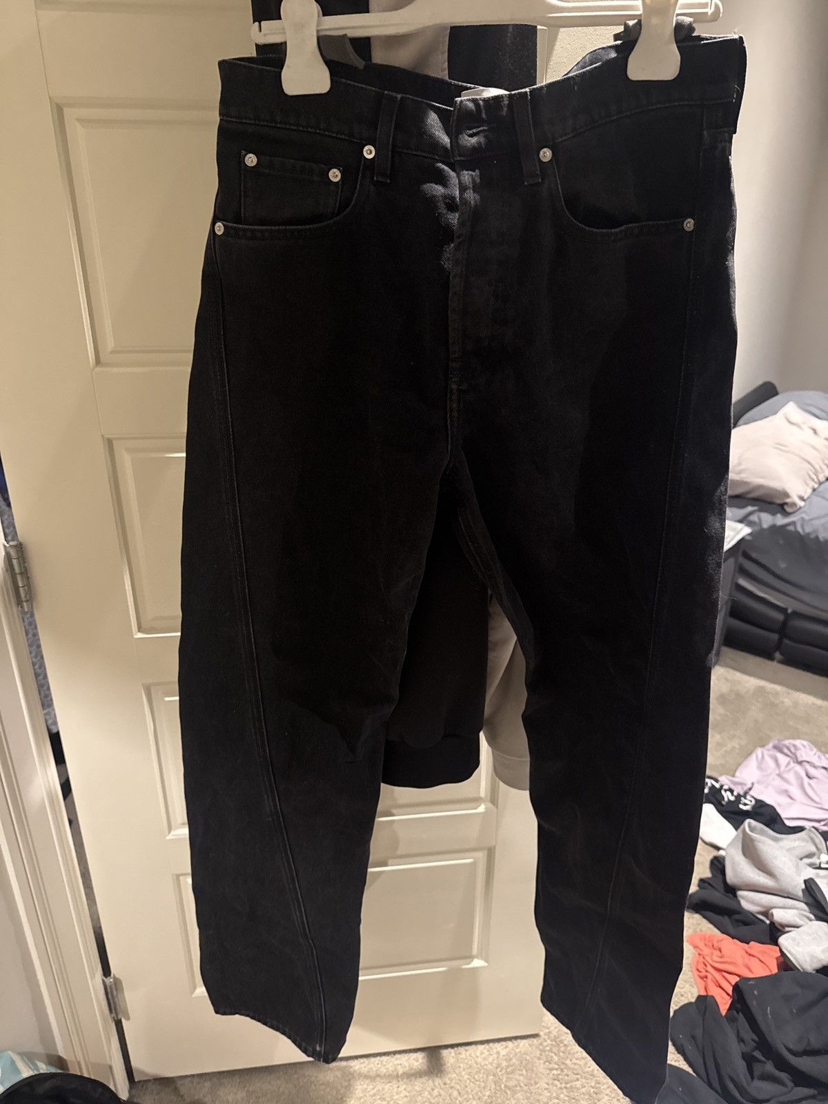 Lanvin Lanvin twisted flare jeans Size US 32 / EU 48 - 3 Thumbnail