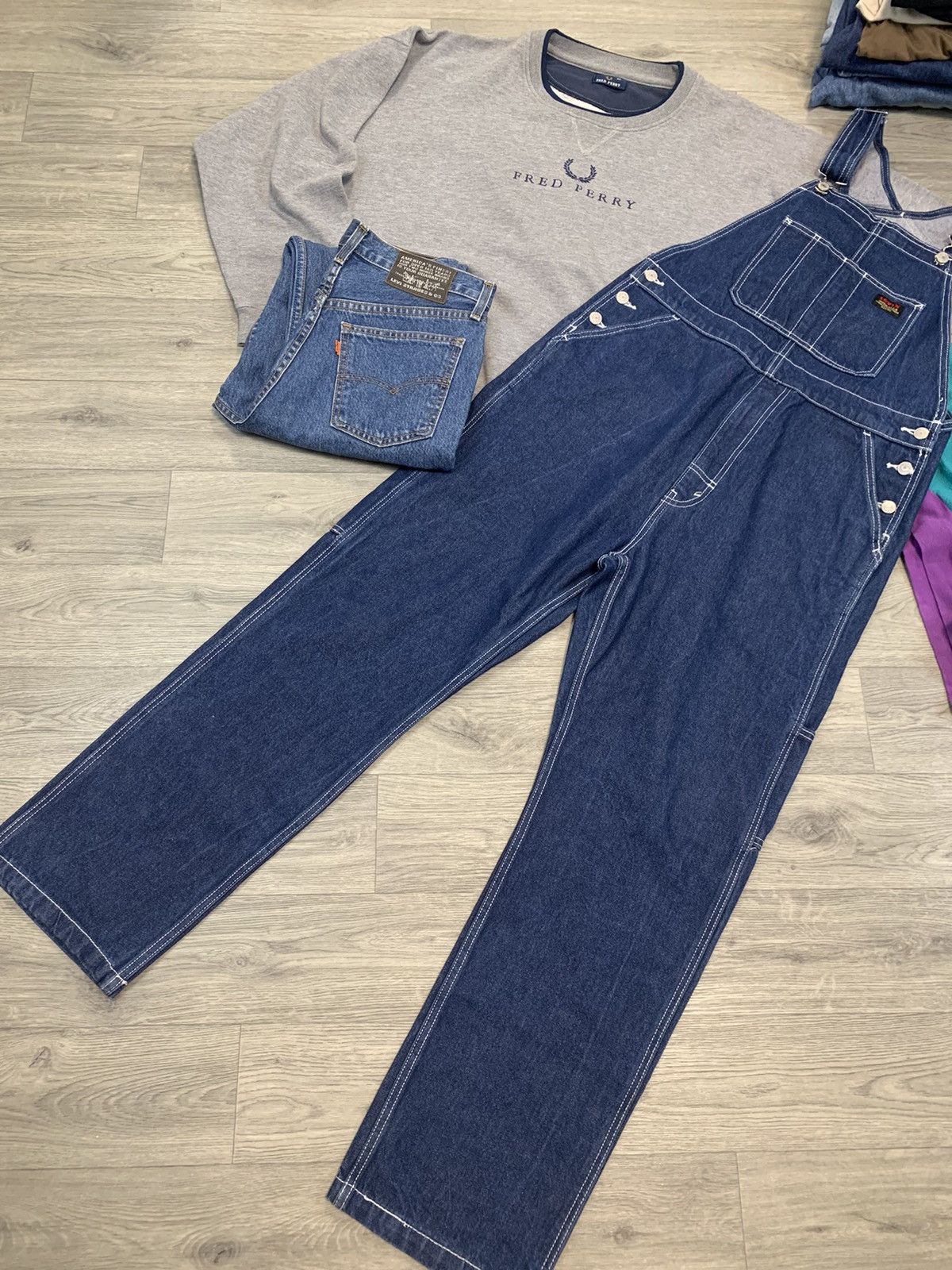 Levi's Levi’s denim overalls men’s size Size US 34 / EU 50 - 2 Thumbnail